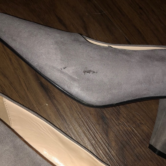 SALE! New CLAUDIA CIUTI Evita Sail Suede Heels - Picture 4 of 8